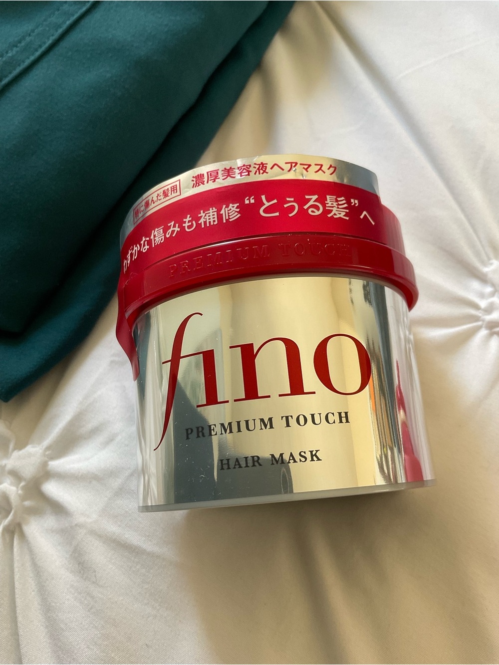 Fino Premium Touch Hair Mask - Silver & Red